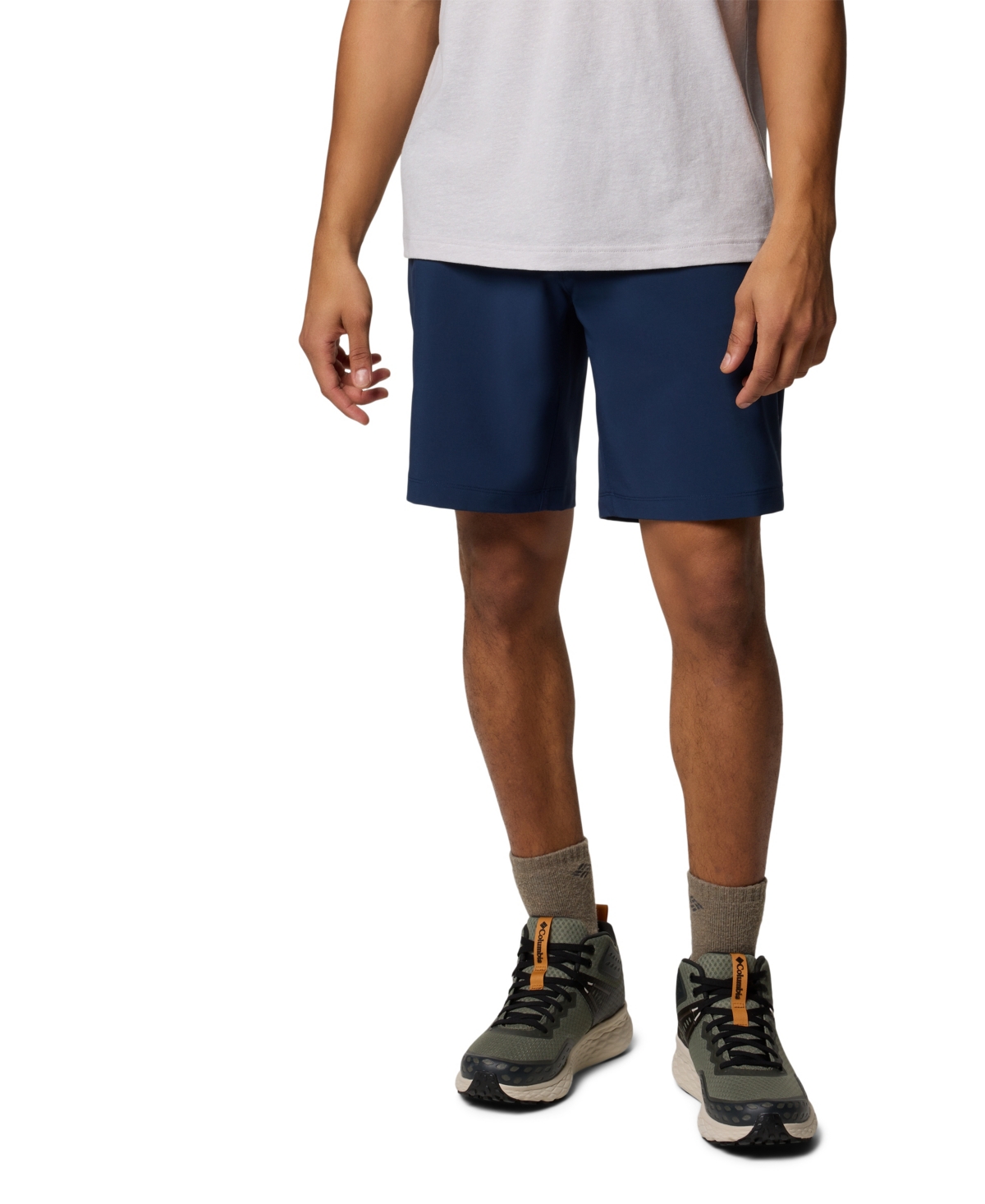 Men's Carter Crest Stretch Upf 50 Performance Shorts - Black