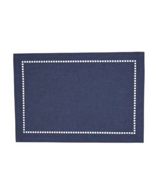 Laser-Cut Hemstitch Placemat, Set of 4