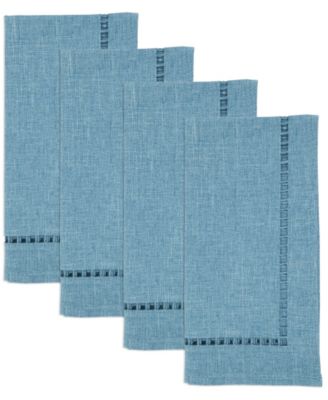 Laser-Cut Hemstitch Napkin, Set of 4