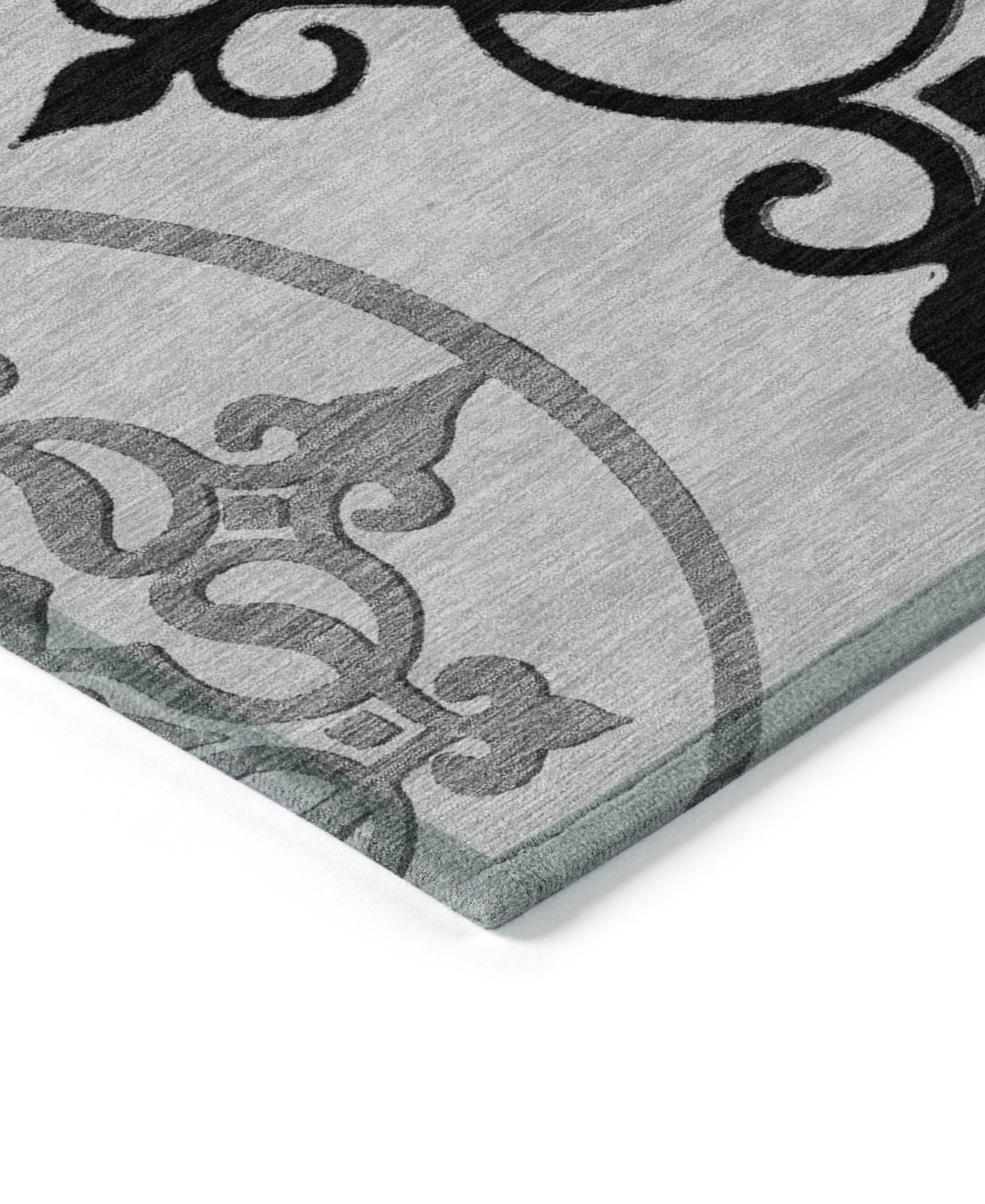 Addison Chantille Acn874 2'3"x7'6" Runner Area Rug In Gray