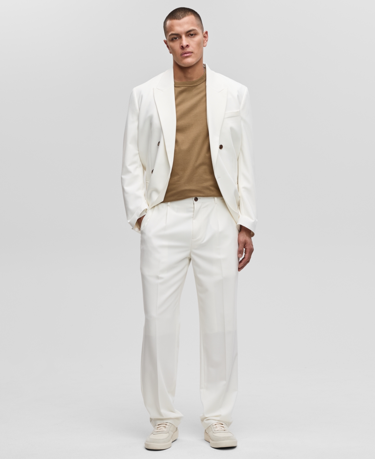 Men's Relaxed-Fit Straight-Leg Suit Pants, Exclusively at Macy's - Neo Natural