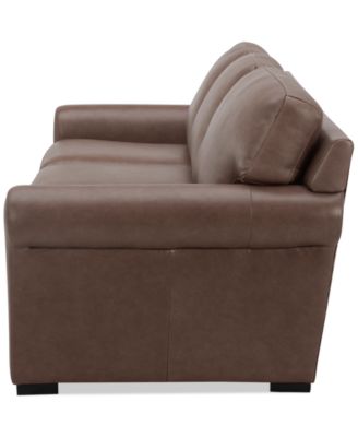 Radley Roll Arm 86" Leather Sofa, Exclusively at Macy's