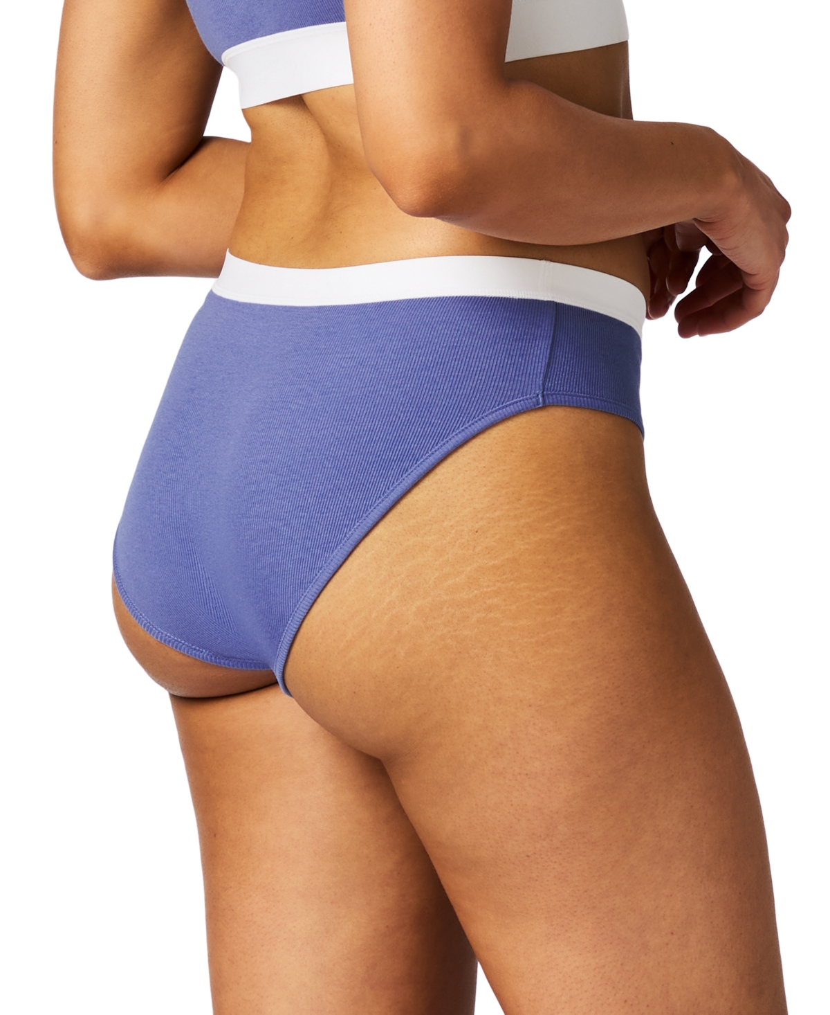 Shop Gap Body Women's Logo Comfort Hipster Underwear Gpw01076 In Bleached Denim