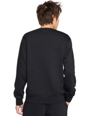 Men's Pullover Fleece Crewneck Logo Sweatshirt