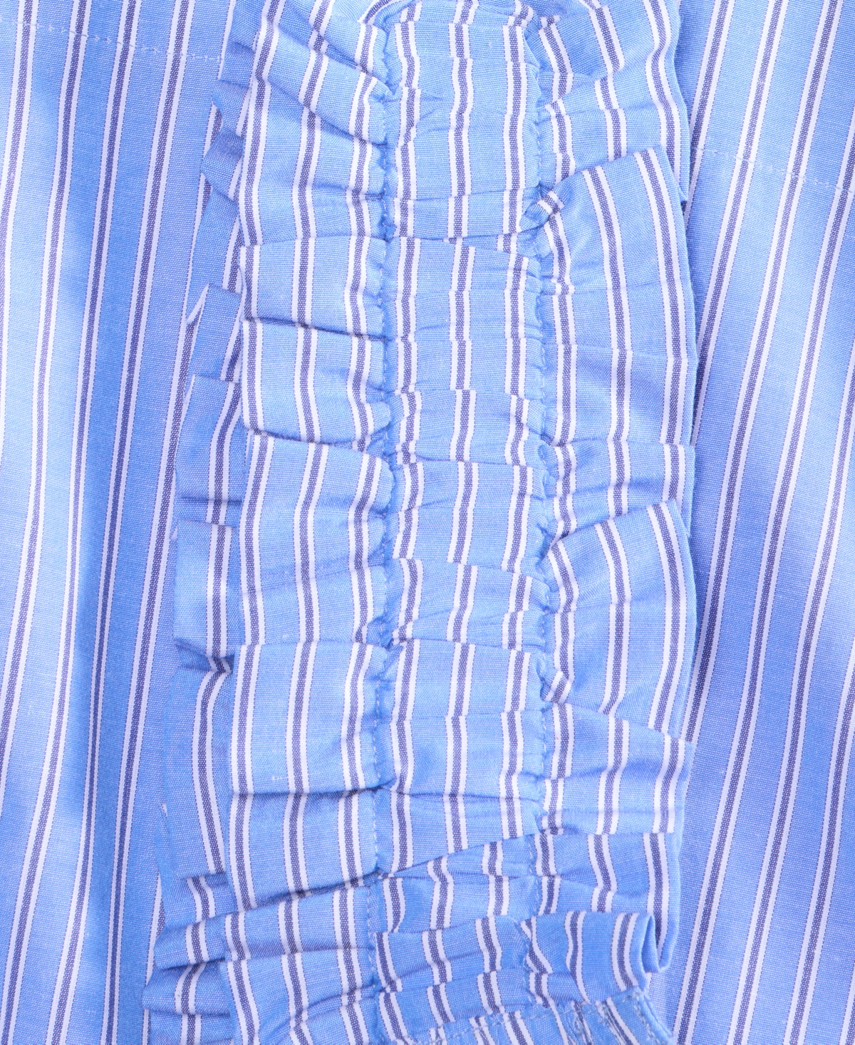On 34th Women's Ruched-strap Striped Tank, Exclusively At Macy's In Blue Combo