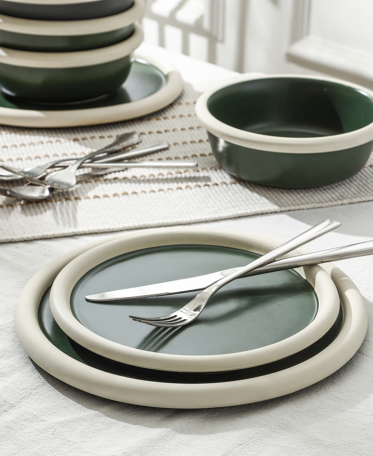 Stone Lain Capri 24 Pc. Dinnerware Set, Service for 8