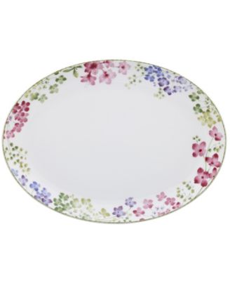 Bloomington Road Oval Platter, 14"