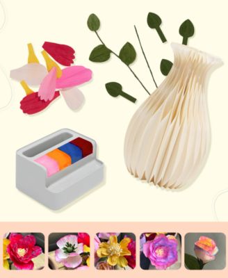 FlowCrafts Paper Flower Bouquet Crafting Kit