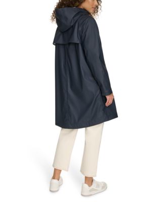 Women's Raglan Sleeve Rain Collar Jacket