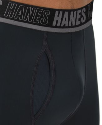 Men's 4pk. Ultimate MOVES Support Long-Leg Boxer Brief Underwear