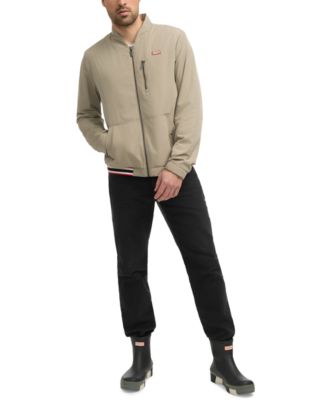 Men's Moorgate Zip Logo Bomber Jacket