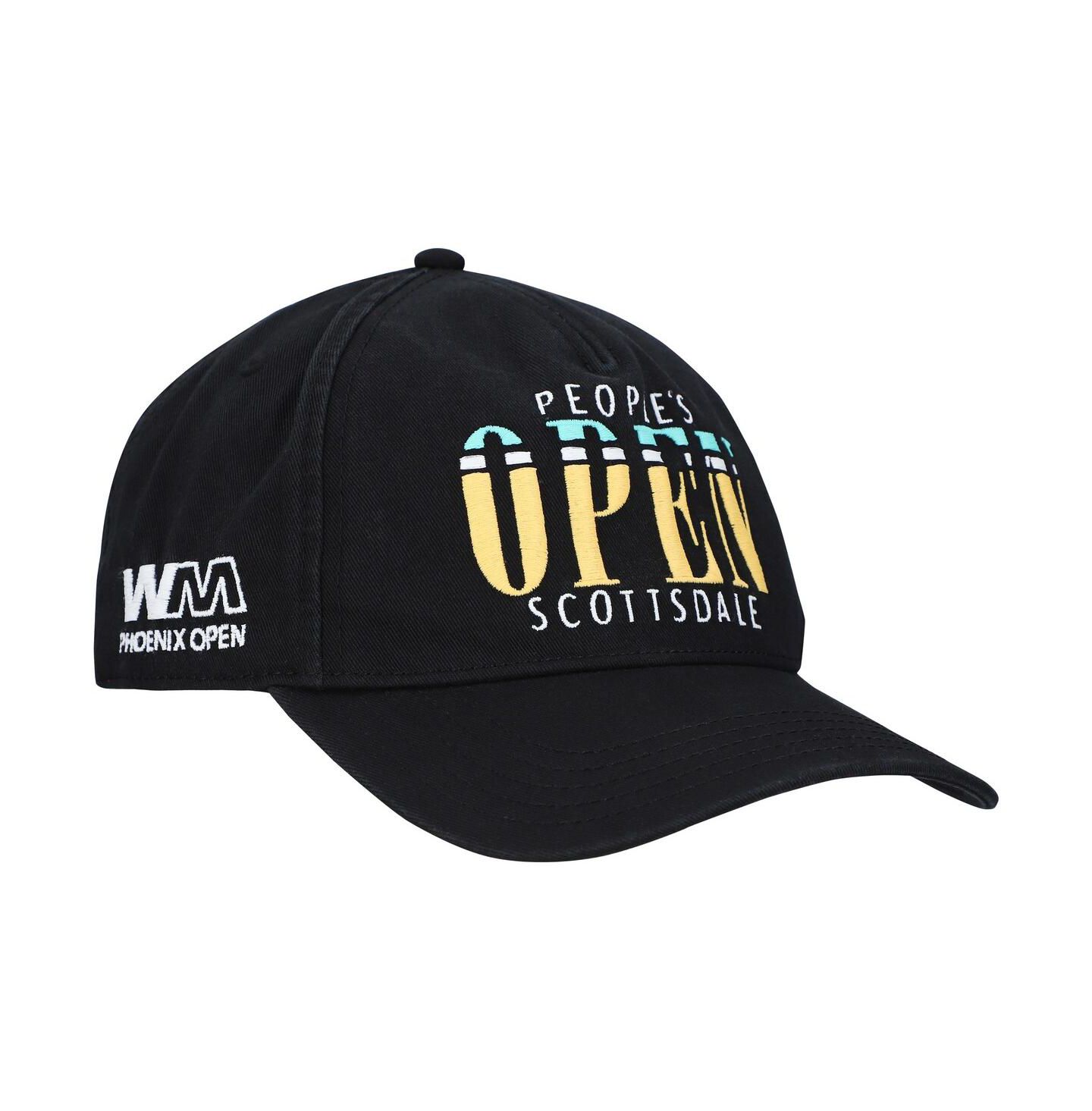 Мужская кепка Barstool Golf Black WM Phoenix Open Roscoe Adjustable Hat — фото 1