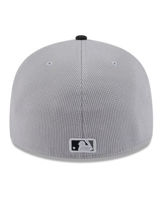 Men's Gray/Black Pittsburgh Pirates 2025 Batting Practice Low Profile 59FIFTY Fitted Hat