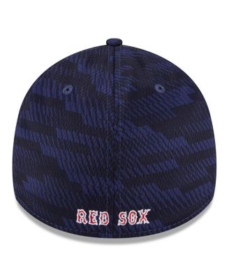 Men's Navy Boston Red Sox 2025 MLB Clubhouse 39THIRTY Flex Hat