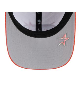 Men's Navy/Orange Houston Astros 2025 MLB Clubhouse 39THIRTY Flex Hat
