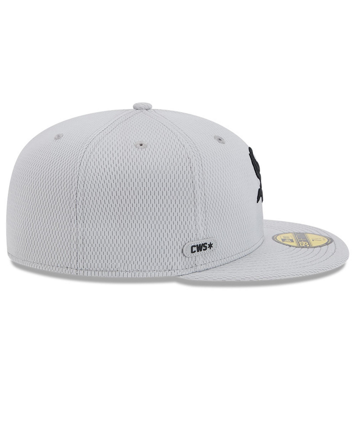 Shop New Era Men's Gray Chicago White Sox 2025 Mlb Clubhouse 59fifty Fitted Hat