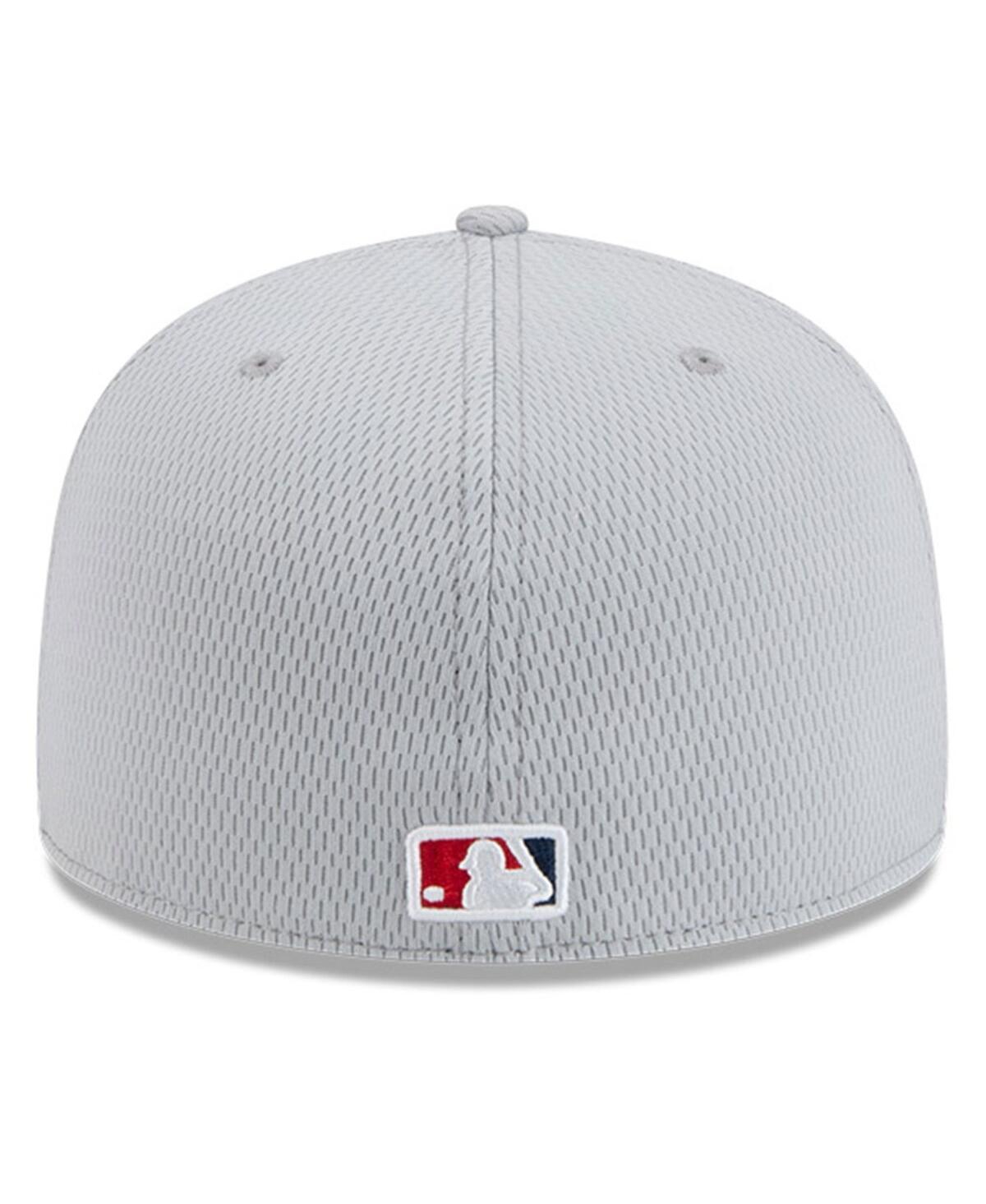 NEW ERA MEN'S GRAY WASHINGTON NATIONALS 2025 MLB CLUBHOUSE 59FIFTY FITTED HAT 