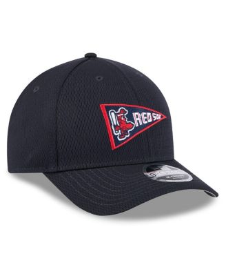 Men's Navy Boston Red Sox 2025 MLB Clubhouse 9FORTY M-Crown Adjustable Hat