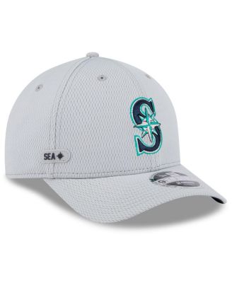 New Era - Men's Gray Seattle Mariners 2025 MLB Clubhouse 9FORTY M-Crown Adjustable Hat