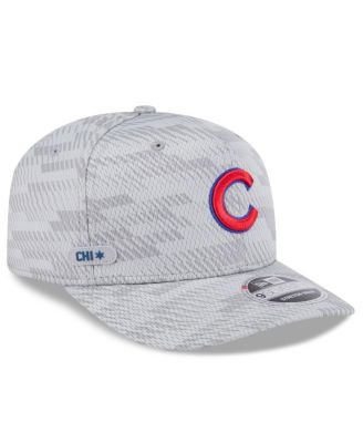 New Era - Men's Gray Chicago Cubs 2025 MLB Clubhouse 9SEVENTY Stretch-Snap Hat