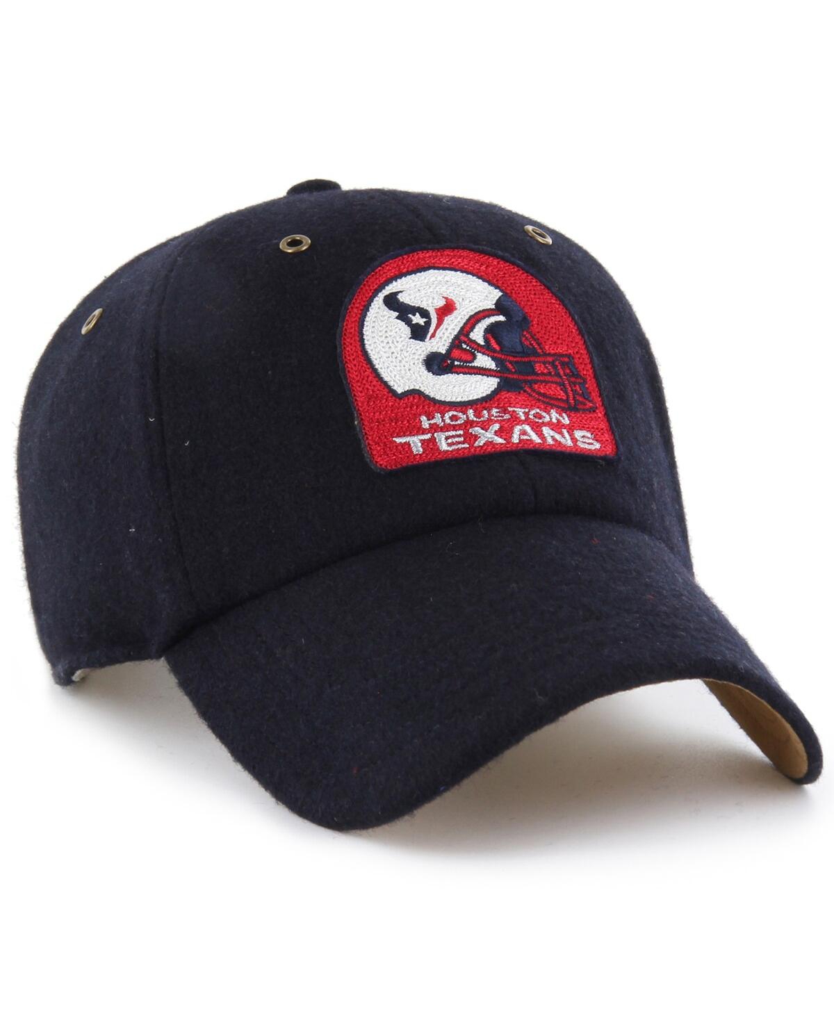 STONEY CLOVER LANE X '47 BRAND MEN'S AND WOMEN'S NAVY HOUSTON TEXANS FIELD GOAL CLEAN UP ADJUSTABLE HAT 
