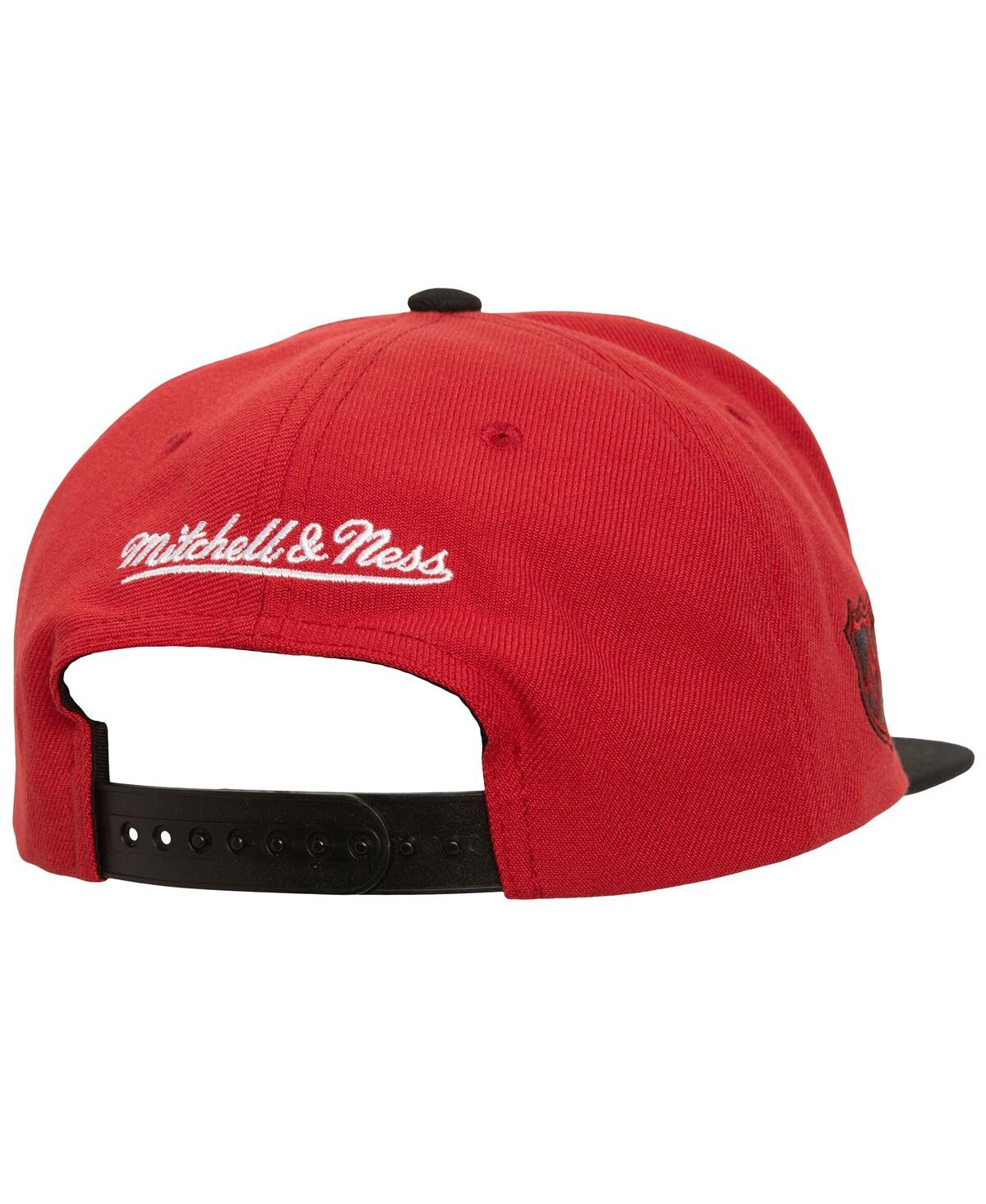 Mitchell & Ness Men's Red Detroit Red Wings Soul Triple Up Snapback Hat In Red