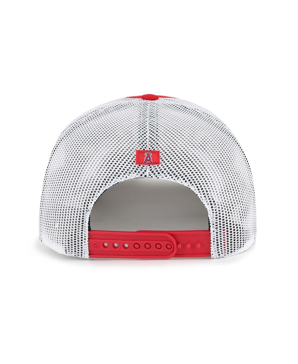 47 Brand Women's Red Los Angeles Angels Biloxi Hitch Adjustable Hat In Red