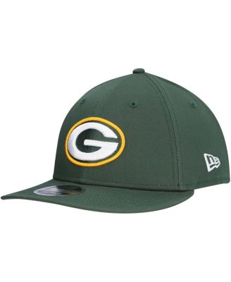 New Era - Men's Green Green Bay Packers Main Low 9FIFTY Snapback Hat