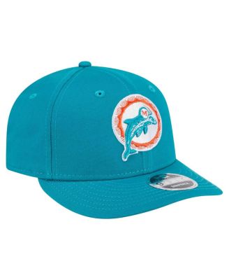 Men's Aqua Miami Dolphins Main Low Profile 9FIFTY Snapback Hat