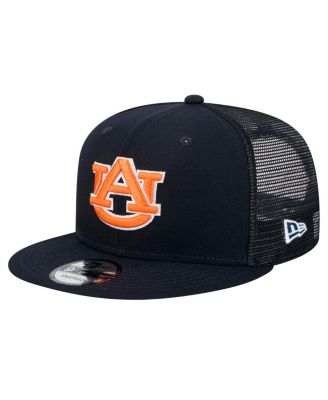 New Era - Men's Navy Auburn Tigers 9FIFTY Trucker Snapback Hat