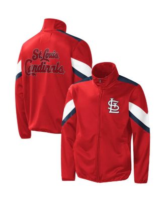 G-III Sports by Carl Banks - Men's Red St. Louis Cardinals Earned Run Full-Zip Jacket