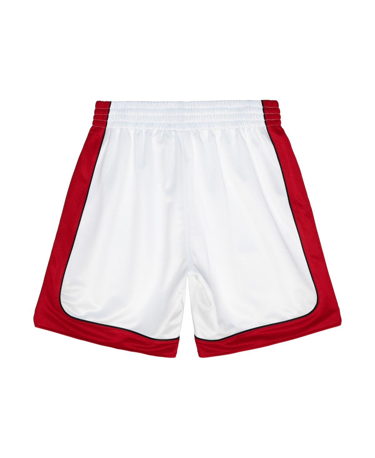 Mitchell & Ness Men's White Miami Heat 2005-06 Hardwood Classics Authentic Shorts In White