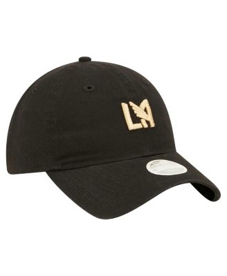 New Era Women's Black LAFC Icon 9TWENTY Adjustable Hat