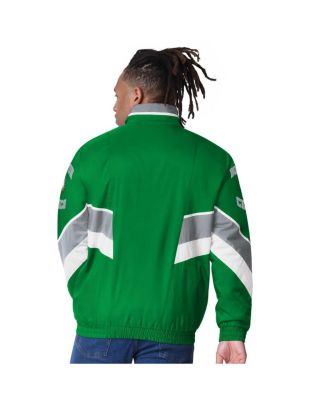 Men's Kelly Green Boston Celtics Captain Oxford Full-Zip Jacket