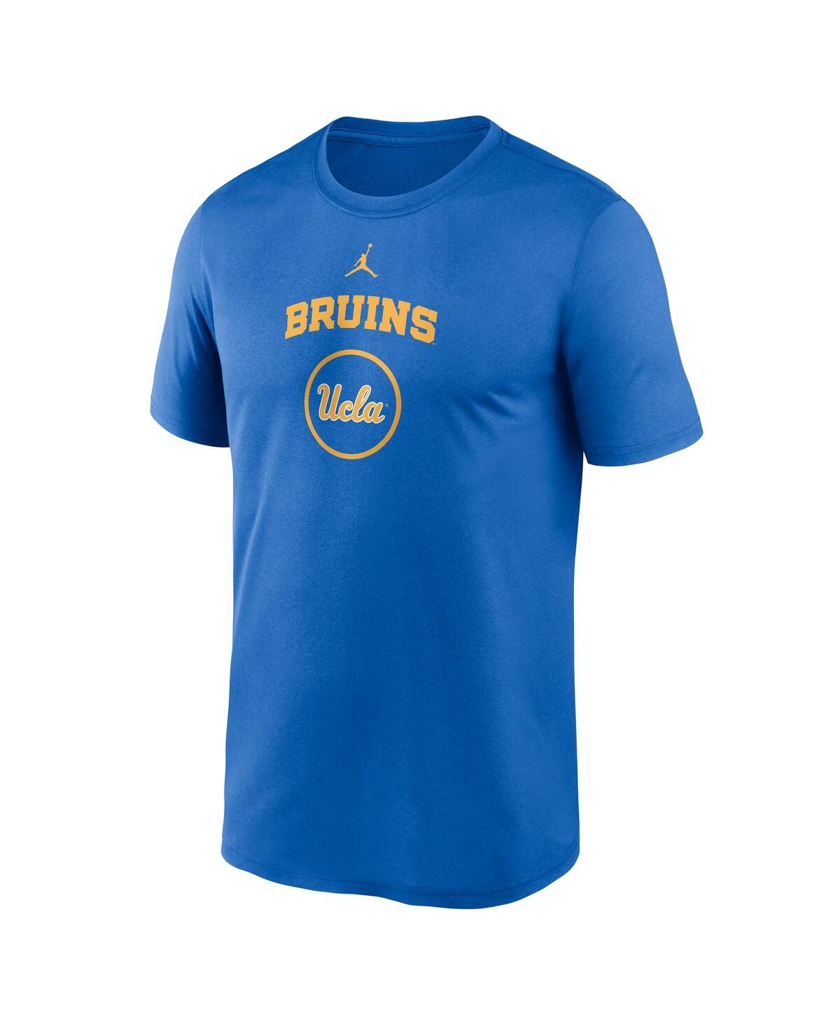 Jordan Men's Blue Ucla Bruins On-court Basketball Legend Practice Performance T-shirt In Blue