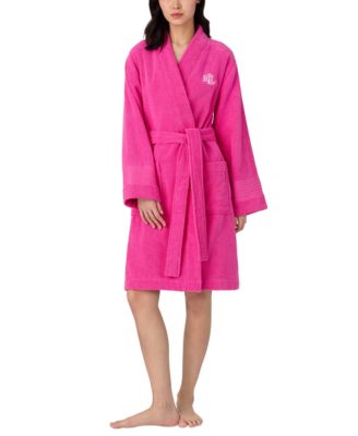 Women's Long Sleeve Greenwich Short Robe