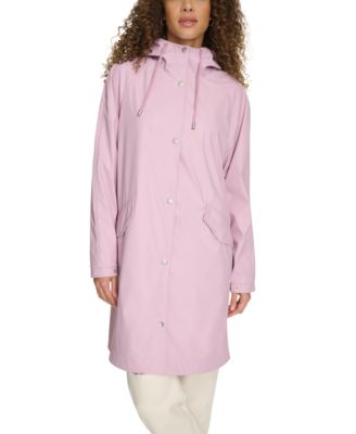 Women's Raglan Sleeve Rain Collar Jacket