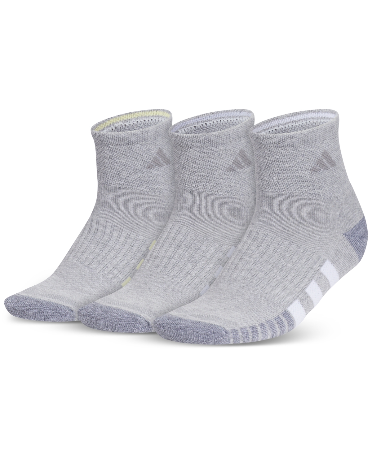 ADIDAS ORIGINALS WOMEN'S 3-PK. CUSHIONED 3.0 QUARTER SOCKS 5159152A 