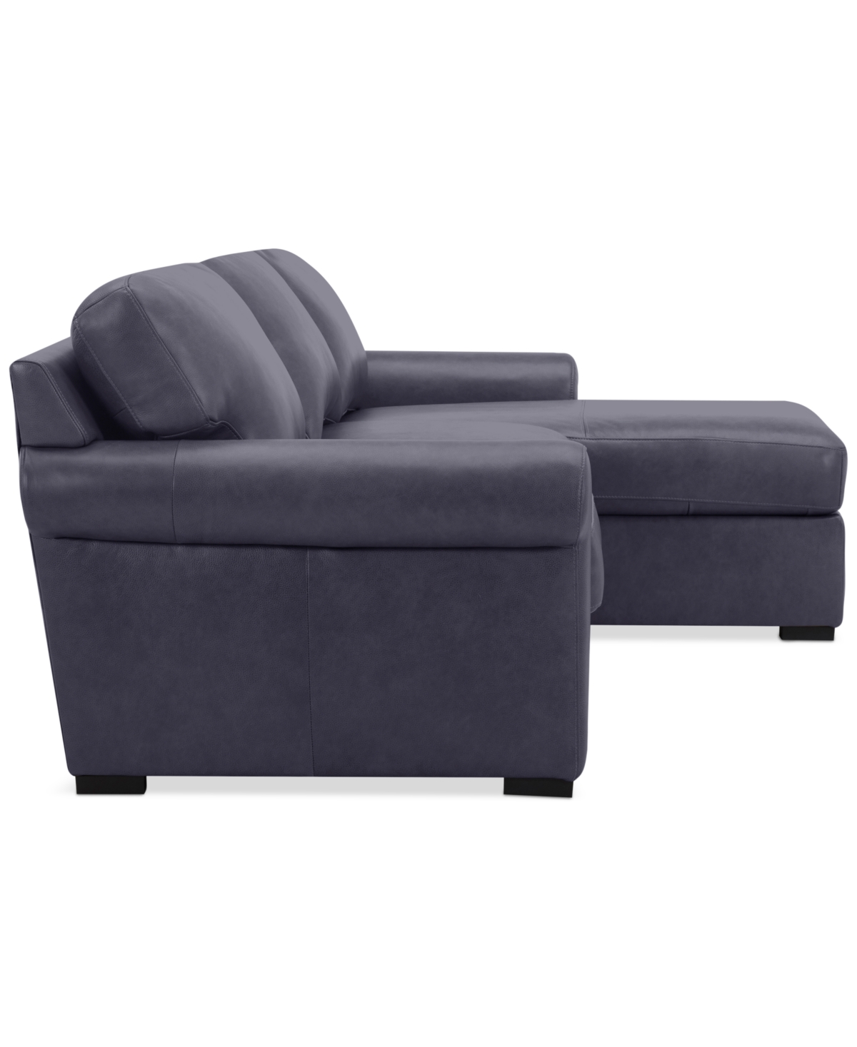 Macy's Radley 3-pc. Leather Modular Chaise Sectional, Created For