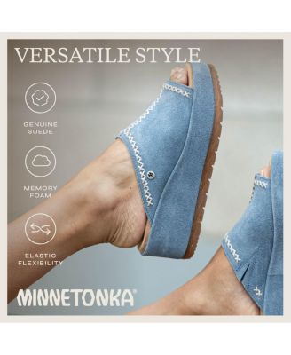 Women's Paislee Suede Wedge Sandals