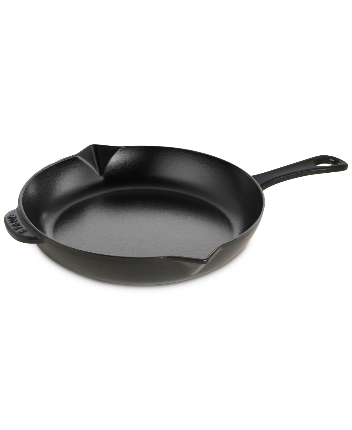 Staub Enameled Cast Iron 12" Fry Pan In Black