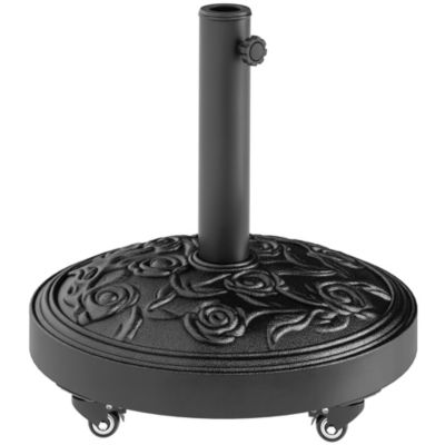 46 lb Plastic Wheeled Patio Umbrella Base