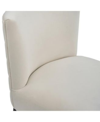 Set of 2 Counter Stools 27" Upholstered Tufted Seat Modern Design Ideal for Kitchen Island & Bar