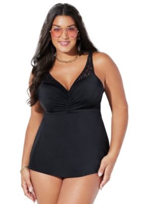 Women's Bra Sizing Crochet Underwire Tankini Top