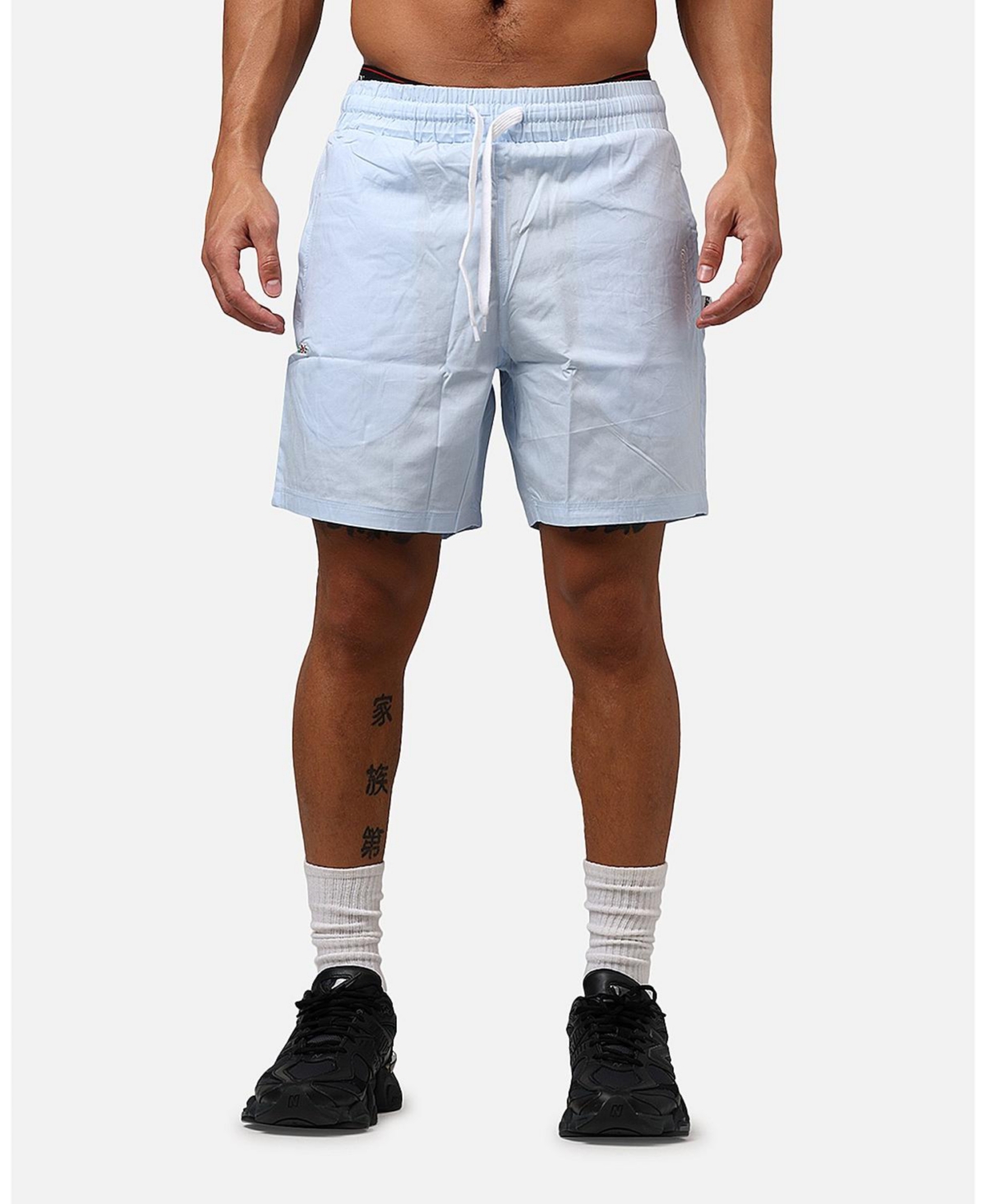 Men's Rosebud Beach Shorts - Purple