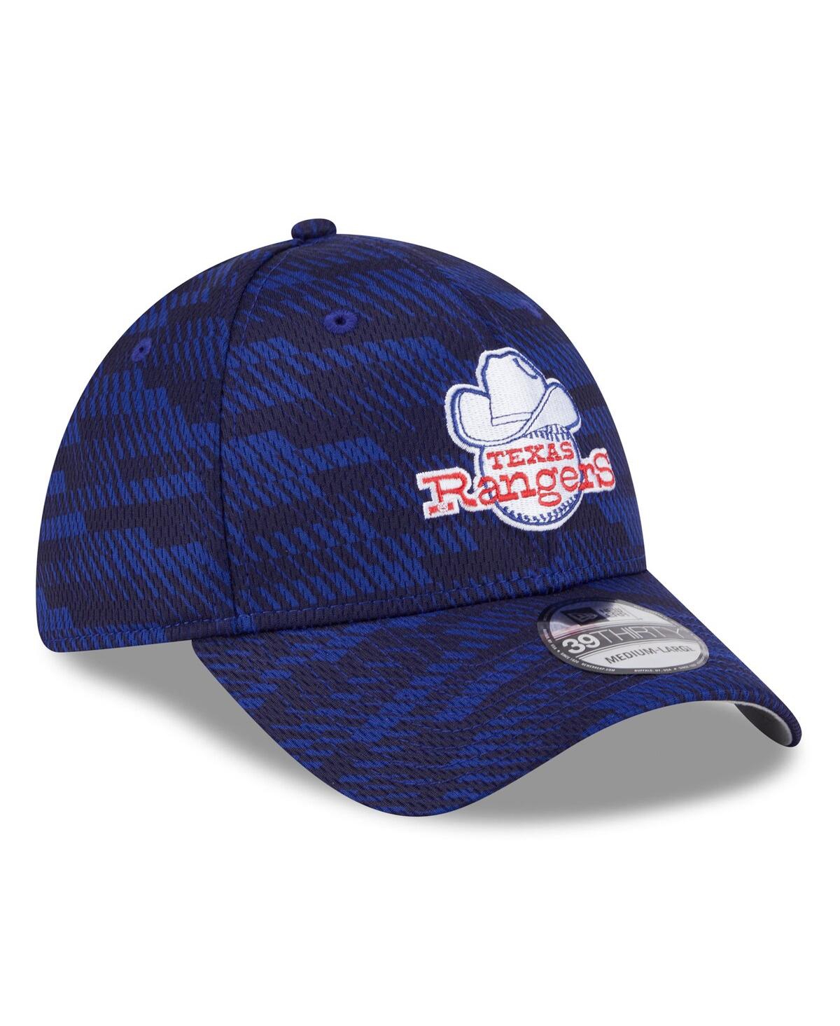 New Era Men's Royal Texas Rangers 2025 Mlb Clubhouse 39thirty Flex Hat ...