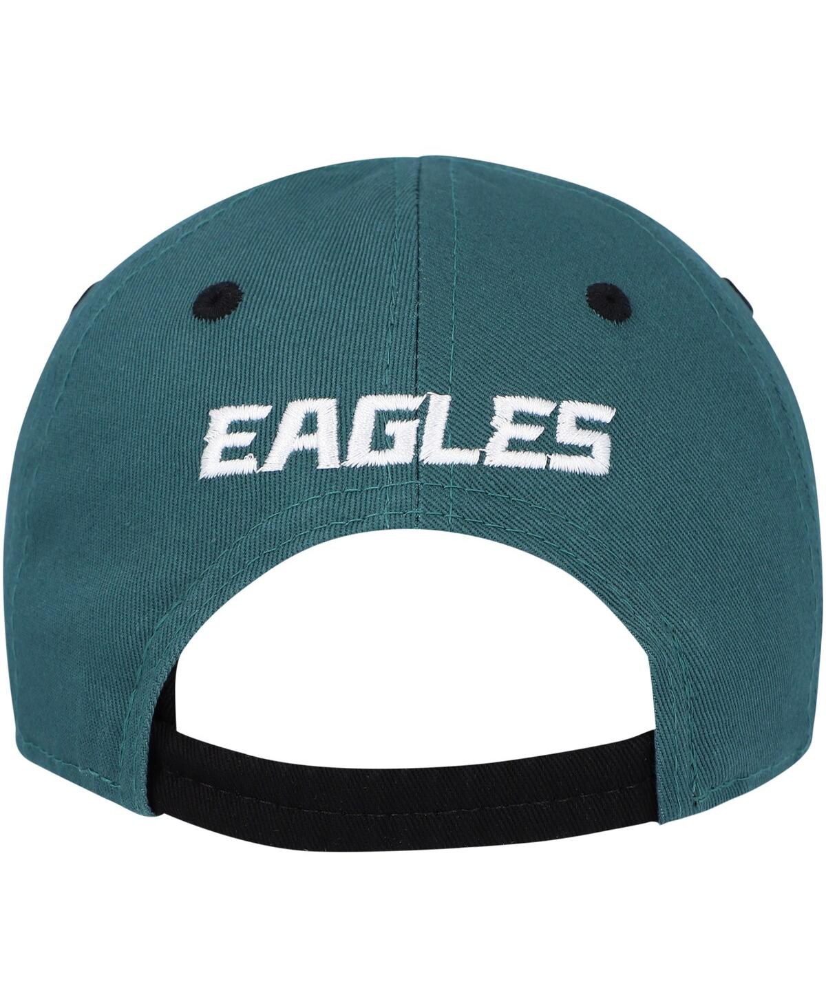 Outerstuff Baby Boys And Girls Midnight Green Philadelphia Eagles Team Slouch Flex Hat In Green