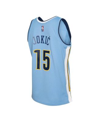 Men's Nikola Jokic Light Blue Denver Nuggets 2016/17 Swingman Jersey