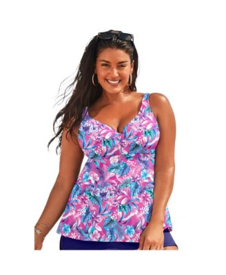 Women's Bra Sweetheart Underwire Tankini Top