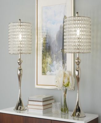 Ashland 27" Metal Table Lamp, Set of 2
